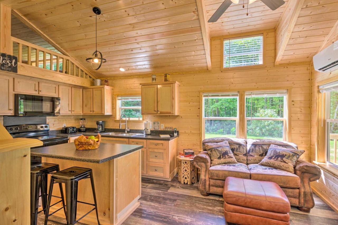 Quaint Mtn Cabin Tiny Living Near Big Adventure ブレバード エクステリア 写真